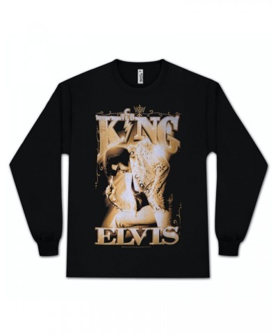 Elvis Presley TCB King Unisex Long Sleeve T-Shirt $1.54 Shirts