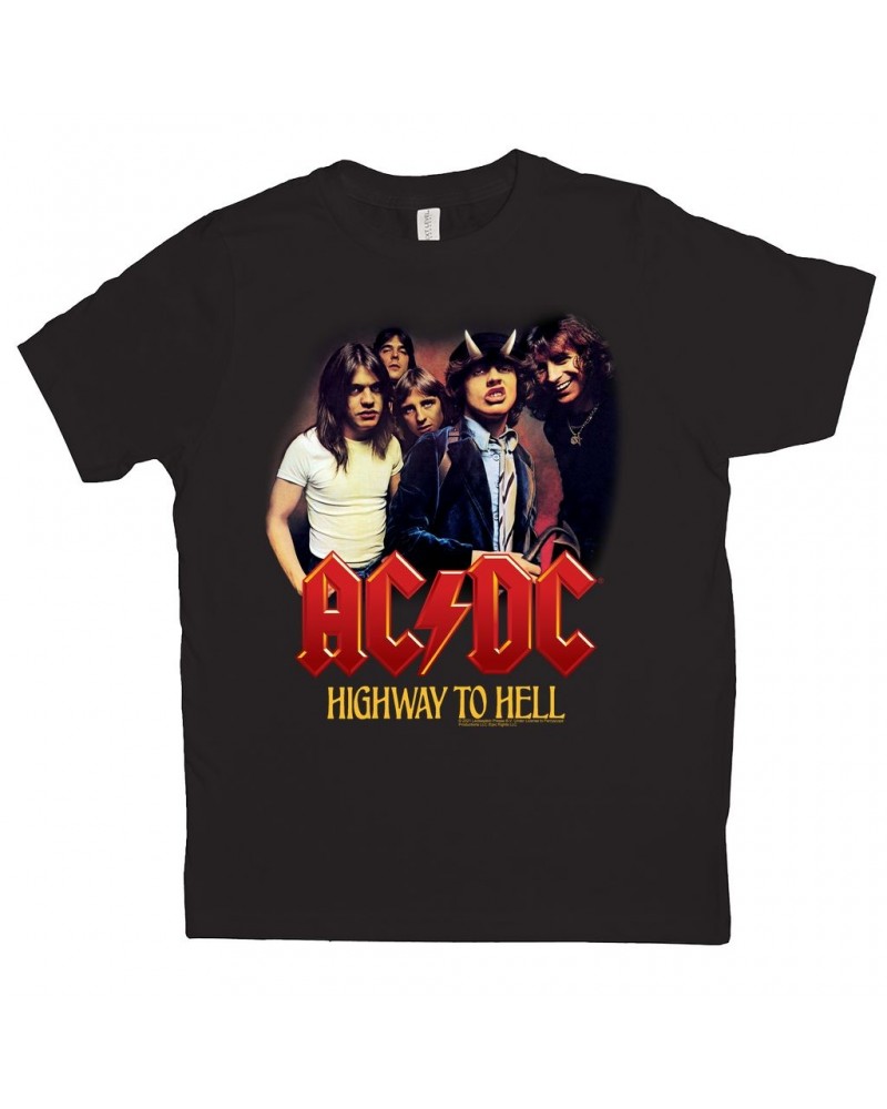 AC/DC Kids T-Shirt | Highway To Hell Album Cover Art Kids Shirt $9.18 Kids