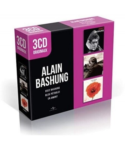 Alain Bashung 3 CD ORIGINAUX : BLEU PETROLE / EN AMONT / OSEZ CD $9.60 CD