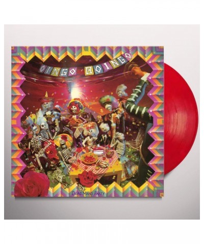 Oingo Boingo DEAD MANS PARTY - Limited Edition Red Translucent Colored Vinyl Record $9.40 Vinyl