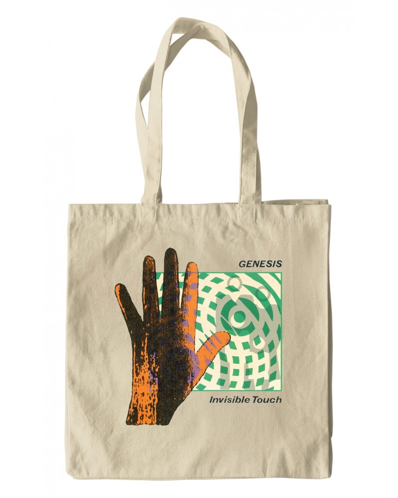 Genesis Canvas Tote Bag | Invisible Touch Album Cover Bag $5.42 Bags