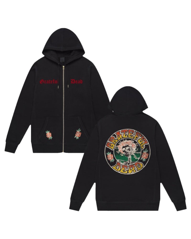 Grateful Dead Bertha Rose Hoodie $24.00 Sweatshirts