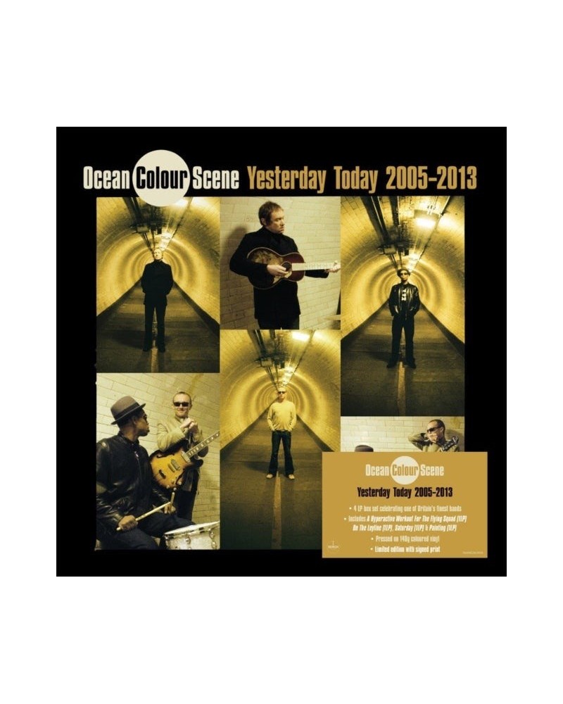 Ocean Colour Scene LP - Yesterday Today 2005-2013 (Signed Edition) (Vinyl) $63.10 Vinyl