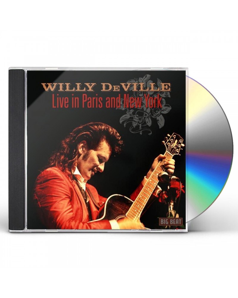 Willy DeVille LIVE IN PARIS & NEW YORK CD $5.46 CD