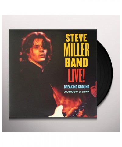 Steve Miller Band Live! Breaking Ground August 3 1977 (2 LP) Vinyl Record $5.92 Vinyl