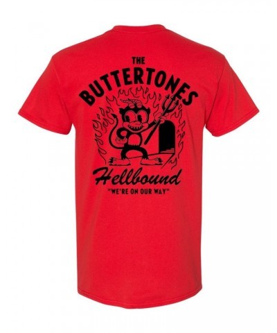 The Buttertones HELLBOUND TEE RED $7.40 Shirts