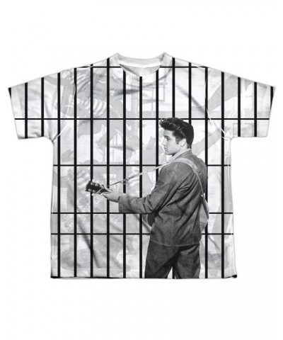 Elvis Presley Youth Shirt | THE WHOLE CELL BLOCK Sublimated Tee $8.19 Kids