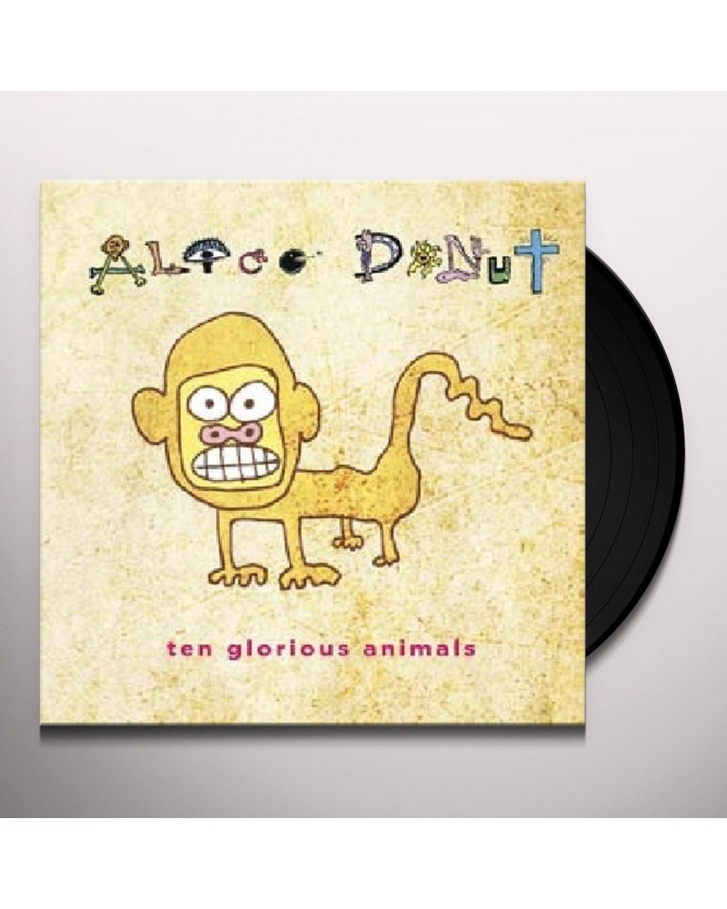 Alice Donut Ten Glorious Animals Vinyl Record $3.75 Vinyl