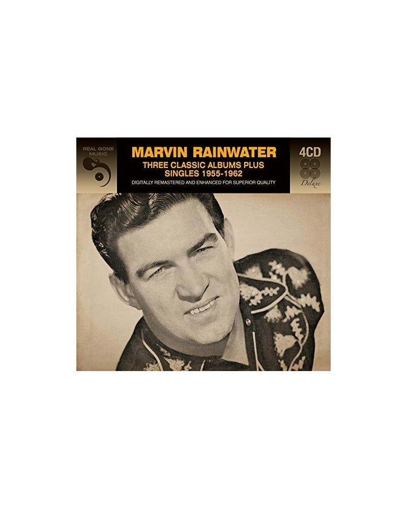 Marvin Rainwater 3 CLASSSIC ALBUMS PLUS SINGLES CD $6.15 CD