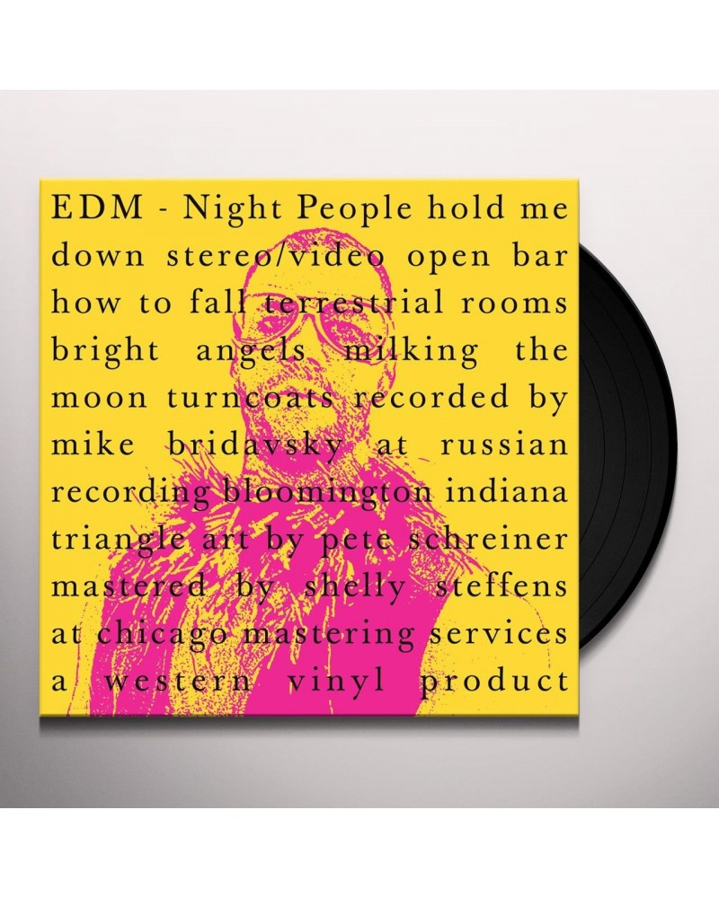 EDM Night People Vinyl Record $6.25 Vinyl