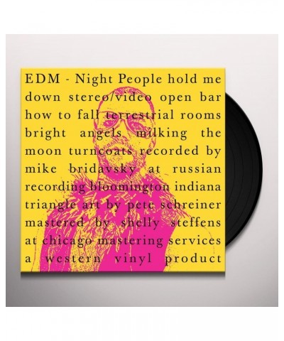 EDM Night People Vinyl Record $6.25 Vinyl