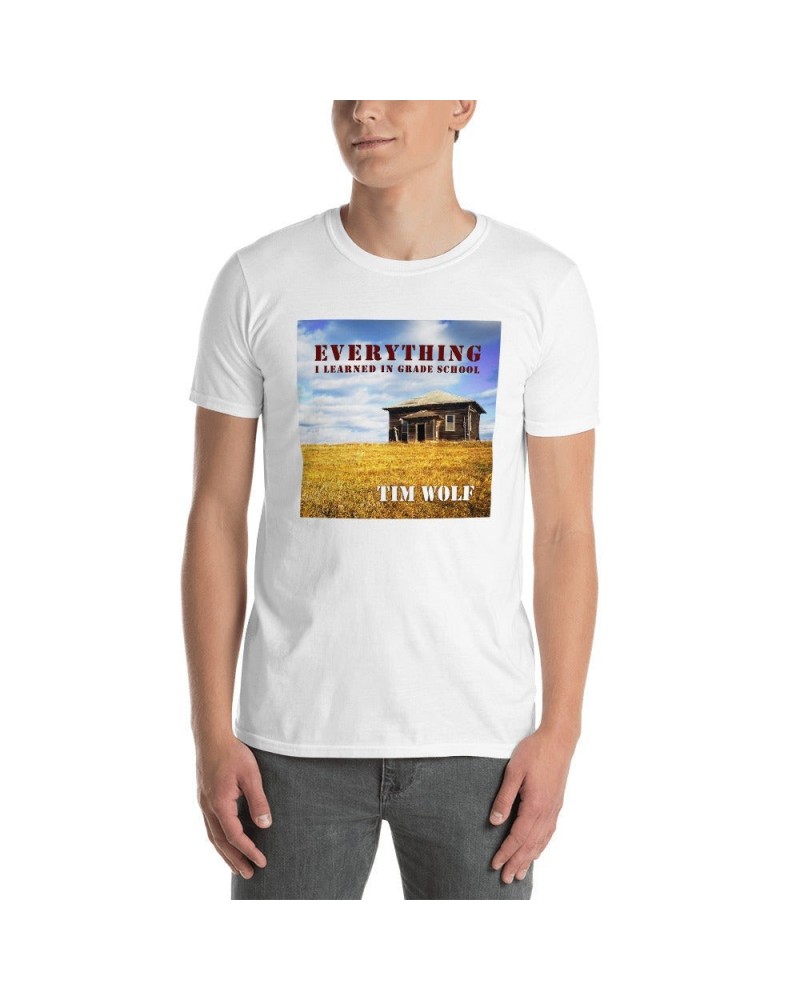 Tim Wolf Everything I Learned In Grade School (Tim Wolf Album T-Shirt) $3.75 Shirts