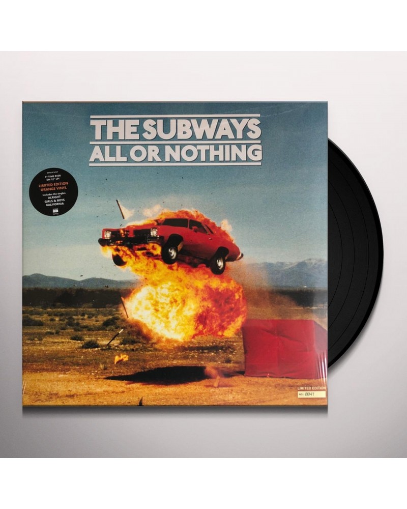 The Subways All or Nothing Vinyl Record $9.45 Vinyl