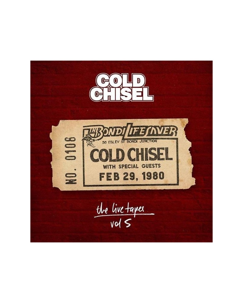 Cold Chisel LIVE TAPES 5: LIVE AT BONDI LIFESAVER FEB 29 1980 Vinyl Record $53.58 Vinyl