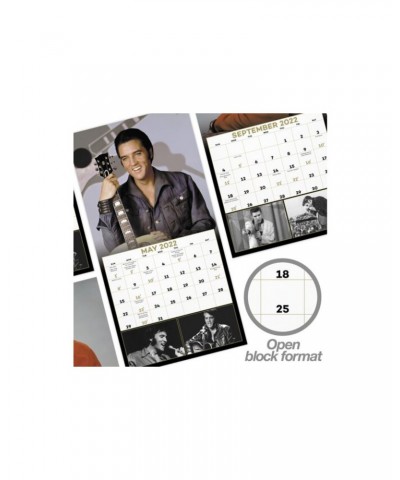 Elvis Presley 2022 Mini Monthly Wall Calendar $5.58 Calendars