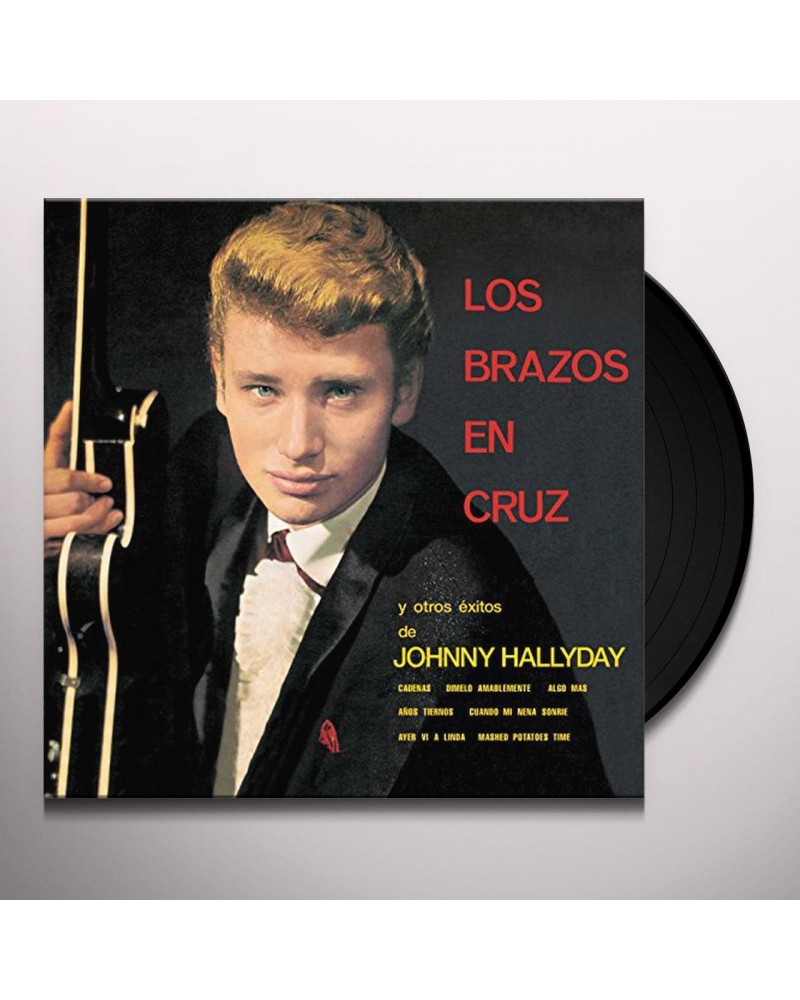 Johnny Hallyday LOS BRAZOS EN CRUZ Vinyl Record $9.00 Vinyl