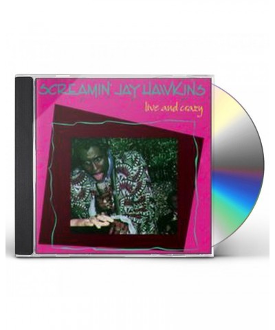 Screamin' Jay Hawkins LIVE & CRAZY CD $6.00 CD