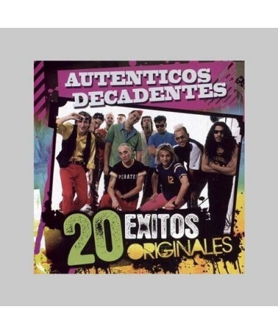 Los Auténticos Decadentes 20 EXITOS ORIGINALES CD $6.24 CD