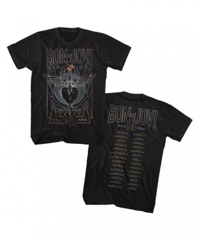 Bon Jovi T Shirt | Bon Jovi 93 Tour T-Shirt $7.90 Shirts