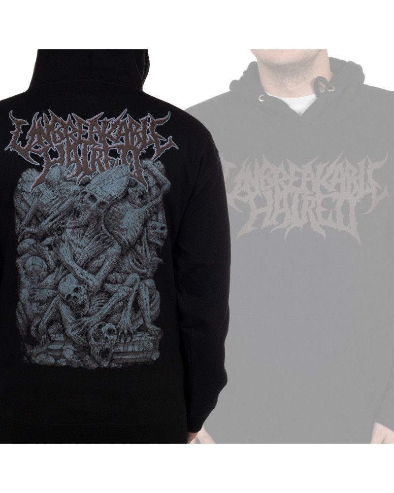 Unbreakable Hatred "Artifact" Pullover Hoodie $18.00 Sweatshirts