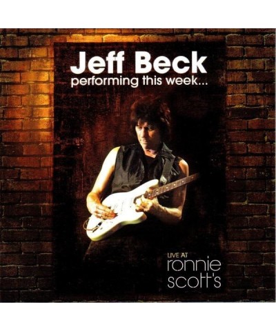 Jeff Beck PERFORMING THIS WEEK-LIVE CD $7.35 CD