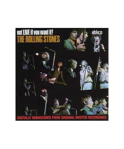 The Rolling Stones GOT LIVE IF YOU WANT IT! CD $7.03 CD