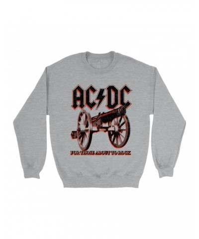 AC/DC Sweatshirt | Neon For Those About To Rock Cannon Sweatshirt $10.49 Sweatshirts