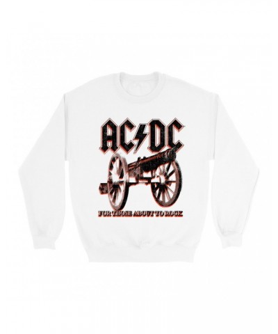 AC/DC Sweatshirt | Neon For Those About To Rock Cannon Sweatshirt $10.49 Sweatshirts