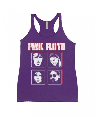 Pink Floyd Ladies' Tank Top | Red Legends Shirt $13.61 Shirts