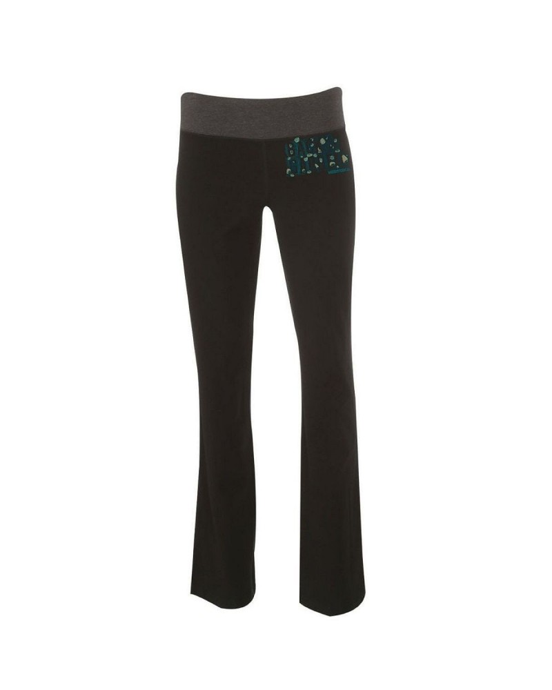 Woodstock Green Logo Back To The Garden Yoga Pants $19.35 Pants