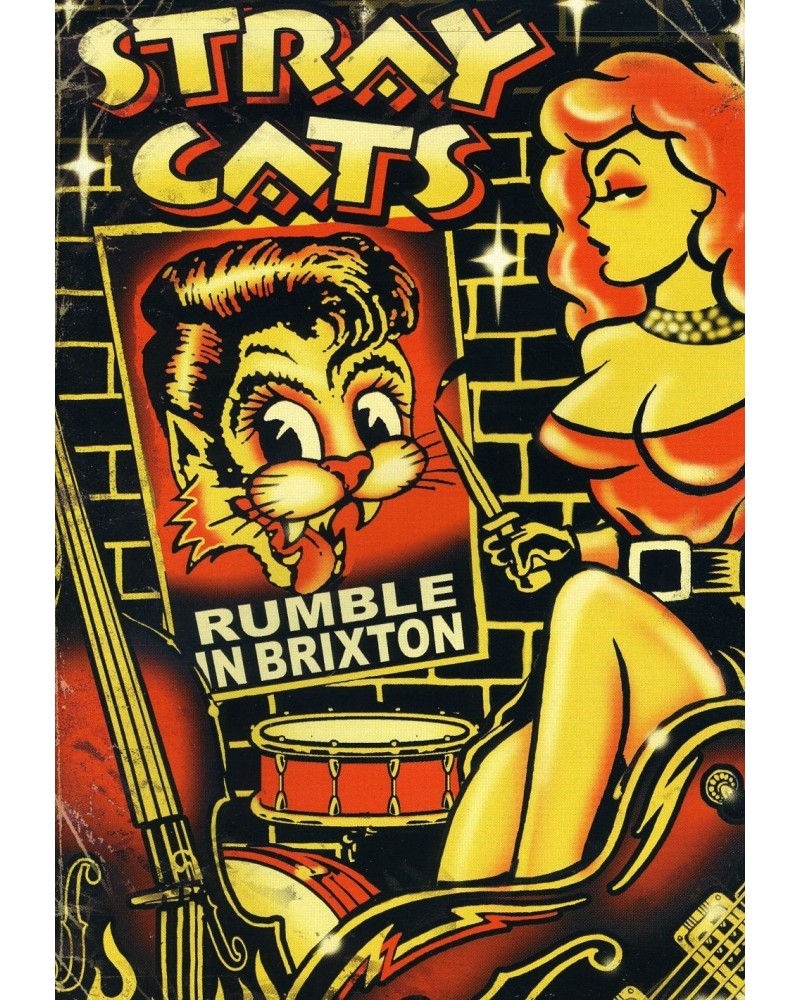 Stray Cats RUMBLE IN BRIXTON DVD $6.56 Videos