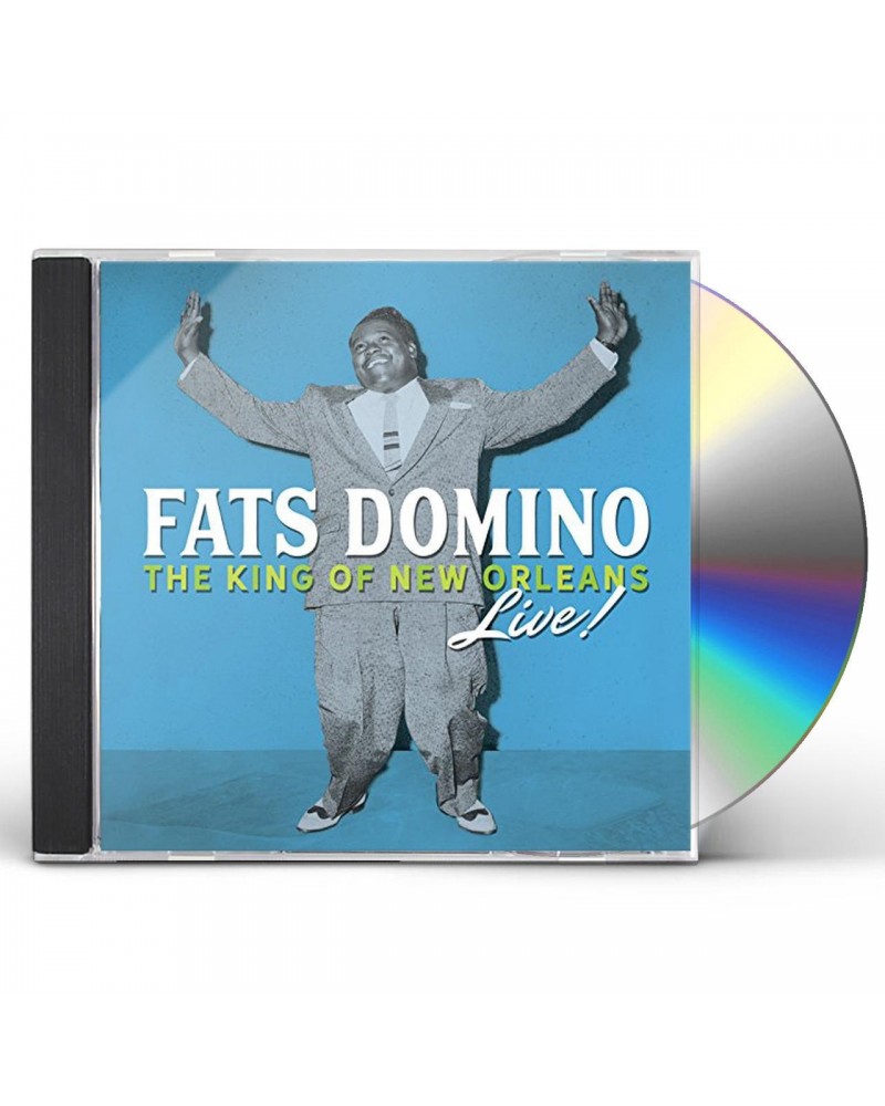 Fats Domino THE KING OF NEW ORLEANS LIVE CD $10.15 CD