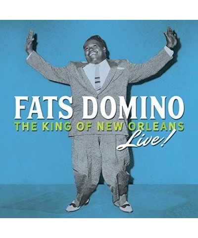 Fats Domino THE KING OF NEW ORLEANS LIVE CD $10.15 CD