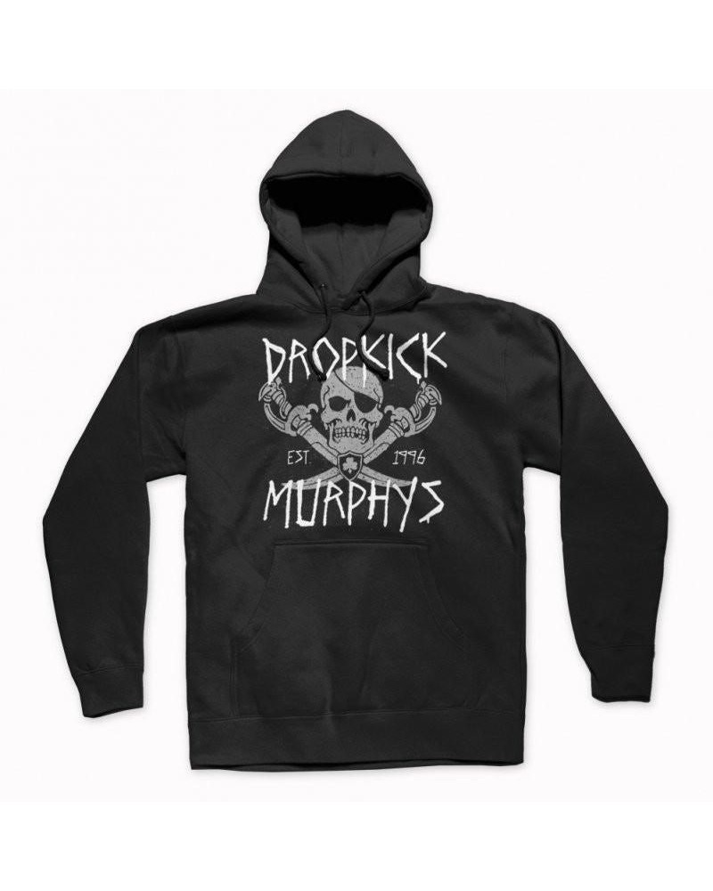 Dropkick Murphys Jolly Roger 2017 Pullover Hoodie $13.68 Sweatshirts