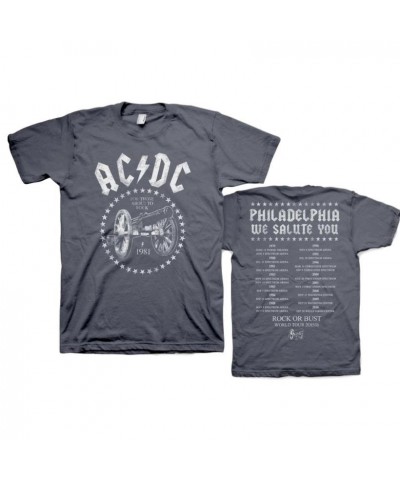 AC/DC 2016 Philadelphia We Salute You Event T-Shirt $7.20 Shirts