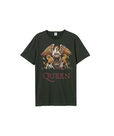 Queen Women's T Shirt - Royal Crest Amplified Vintage $11.83 Shirts