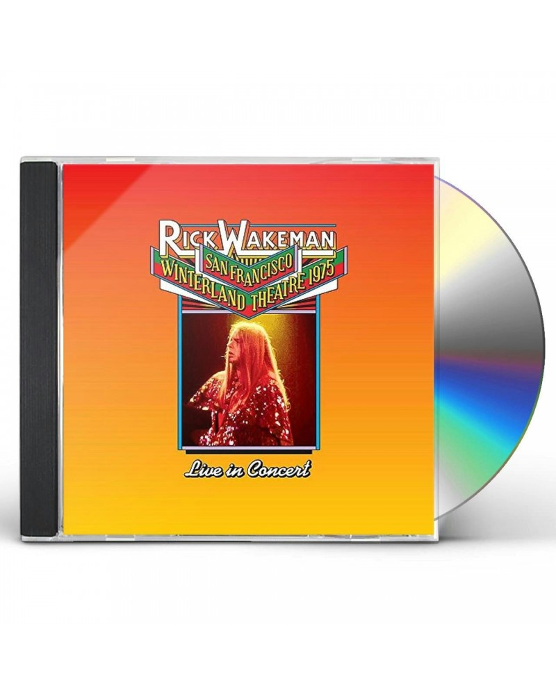 Rick Wakeman LIVE AT THE WINTERLAND THEATRE 1975 CD $6.21 CD