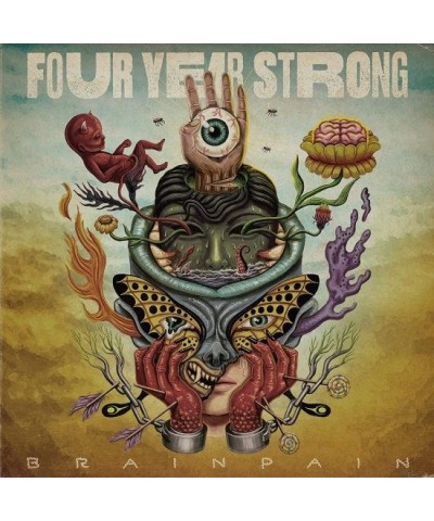 Four Year Strong Brain Pain Vinyl Record $13.68 Vinyl