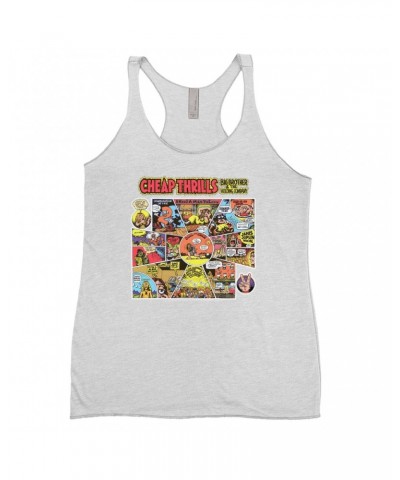 Big Brother & The Holding Company Ladies' Tank Top | Cheap Thrills Album Cover Shirt $13.03 Shirts