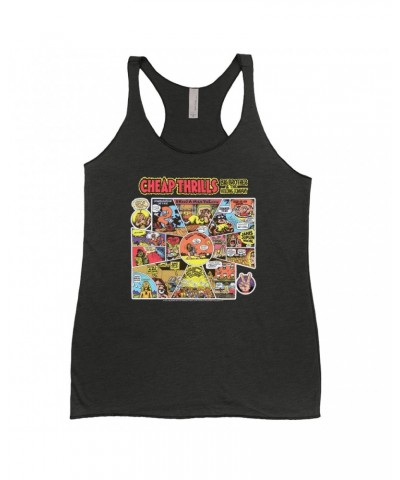 Big Brother & The Holding Company Ladies' Tank Top | Cheap Thrills Album Cover Shirt $13.03 Shirts