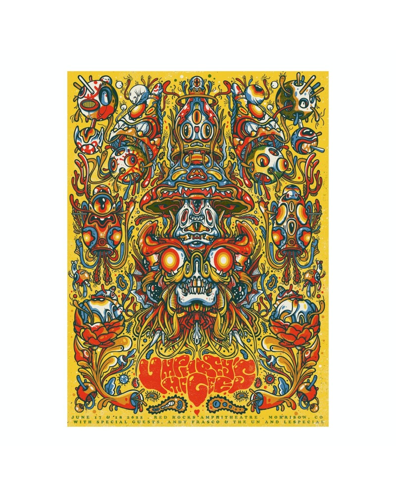 Umphrey's McGee Drew Millward Red Rocks Poster $16.50 Decor