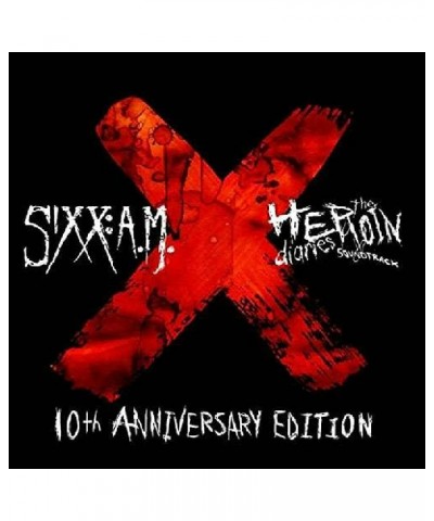 Sixx:A.M. HEROIN DIARIES SOUNDTRACK: 10TH ANNIVERSARY EDITION (COLORED VINYL/GATEFOLD) Vinyl Record $9.67 Vinyl