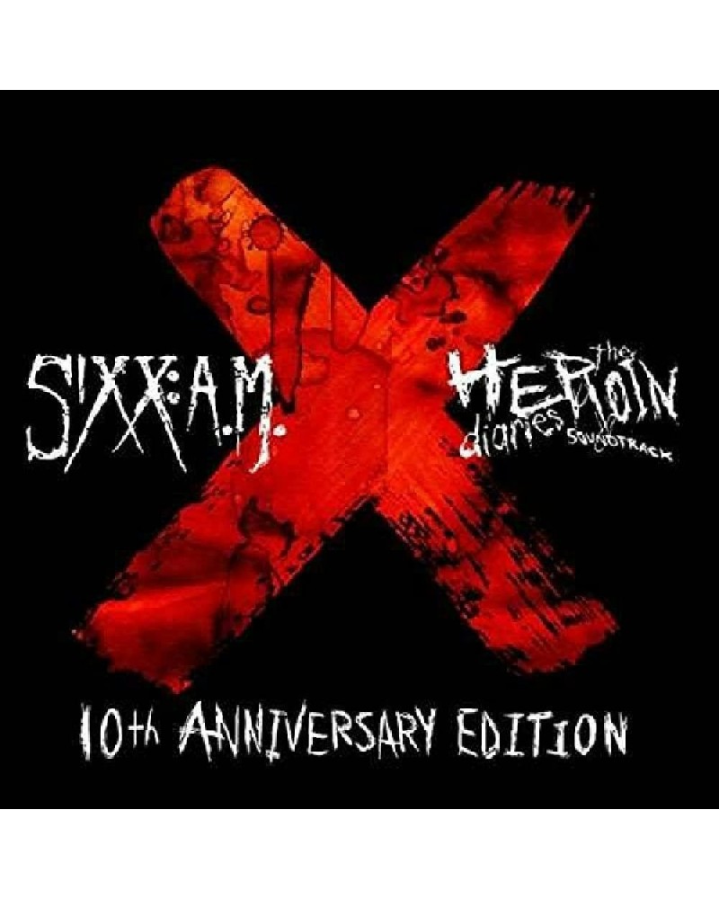 Sixx:A.M. HEROIN DIARIES SOUNDTRACK: 10TH ANNIVERSARY EDITION (COLORED VINYL/GATEFOLD) Vinyl Record $9.67 Vinyl