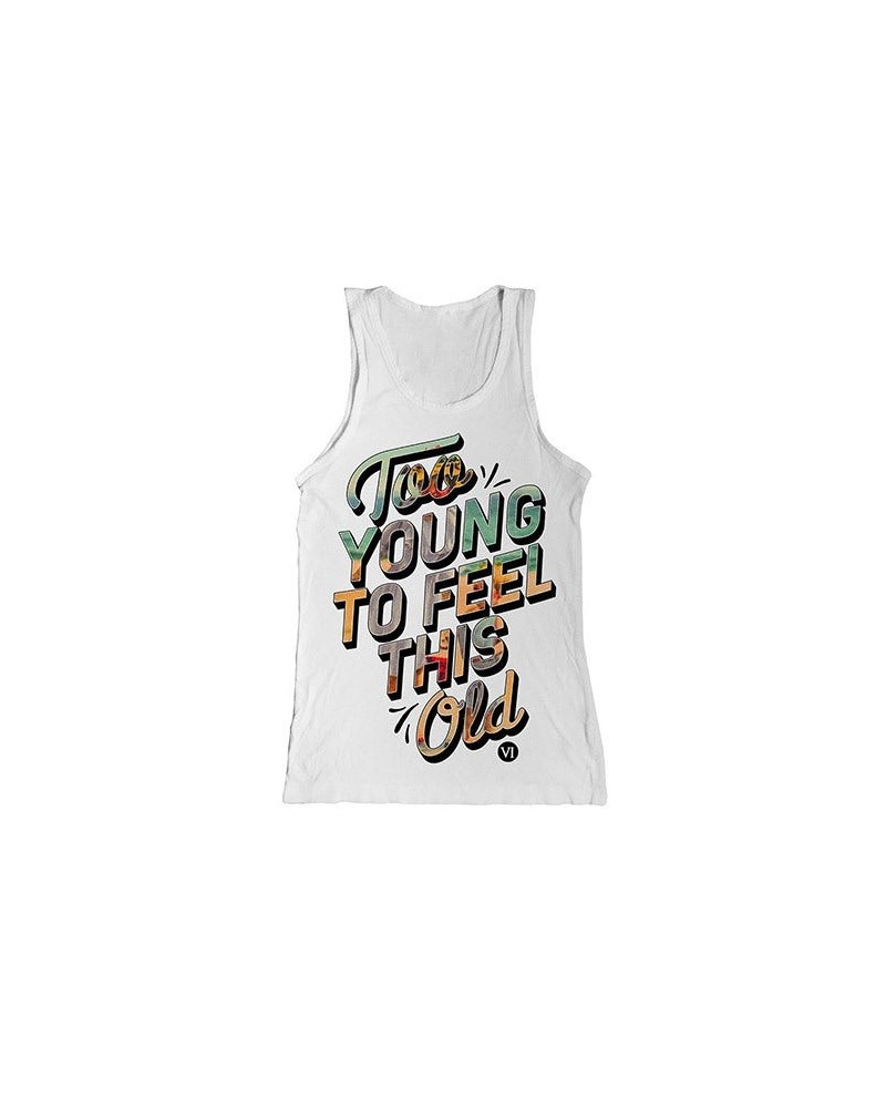 You Me At Six White Too Young Tunic Vest $7.56 Outerwear