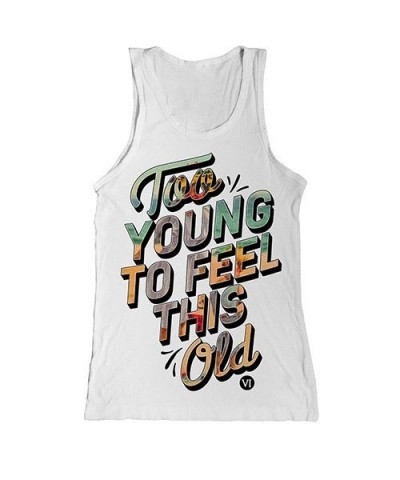 You Me At Six White Too Young Tunic Vest $7.56 Outerwear