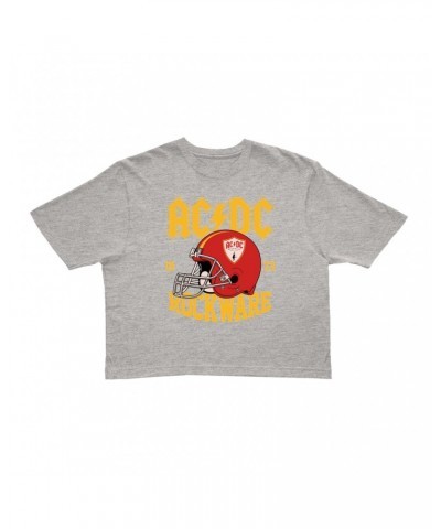 AC/DC Ladies' Crop Tee | Rockware 73 Football Crop T-shirt $12.67 Shirts