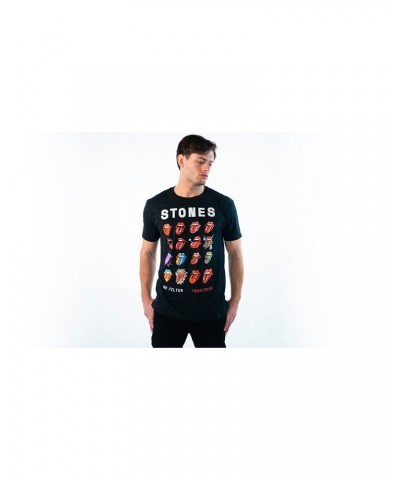 The Rolling Stones Licks Evolution 2019 Black T-Shirt $16.80 Shirts