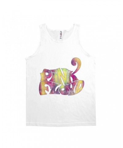 Pink Floyd Unisex Tank Top | Tie Dye Groovy Logo Distressed Shirt $9.73 Shirts