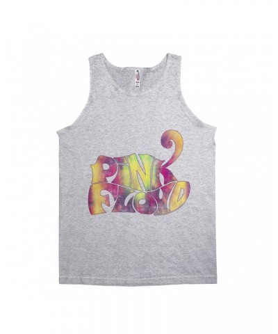 Pink Floyd Unisex Tank Top | Tie Dye Groovy Logo Distressed Shirt $9.73 Shirts