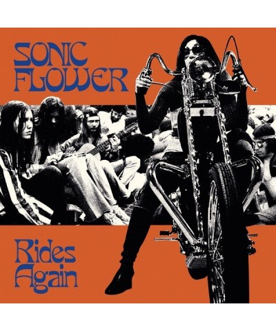 Sonic Flower RIDES AGAIN (ORANGE/BLUE VINYL WITH ALTERNATIVE ORANGE COVER) Vinyl Record $23.04 Vinyl